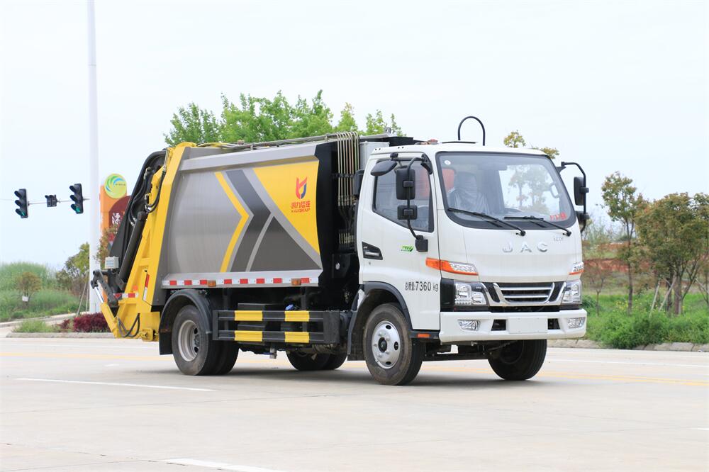 6方壓縮垃圾車(chē)-國(guó)六江淮駿鈴V3 6方壓縮式垃圾車(chē)廠(chǎng)家價(jià)格