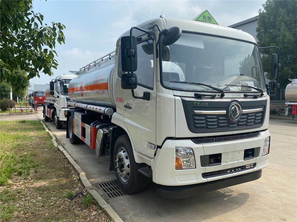 12.7方油罐車-東風天錦單橋國六12.7方油罐車